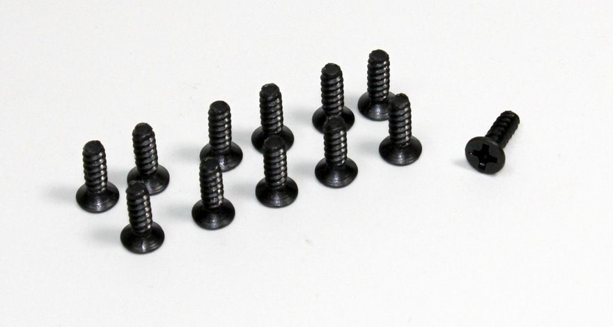 Absima Flat Cross Screw 3X8 (12) Buggy/Truggy ( AB 1230057)