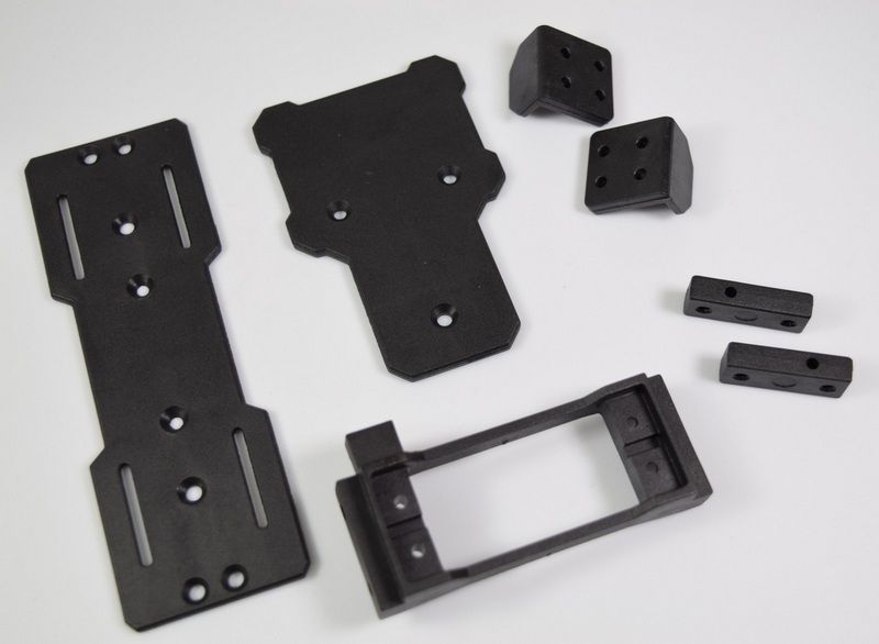 Absima Servo,ESC &amp; Battery Mount Set ( AB 1230401)