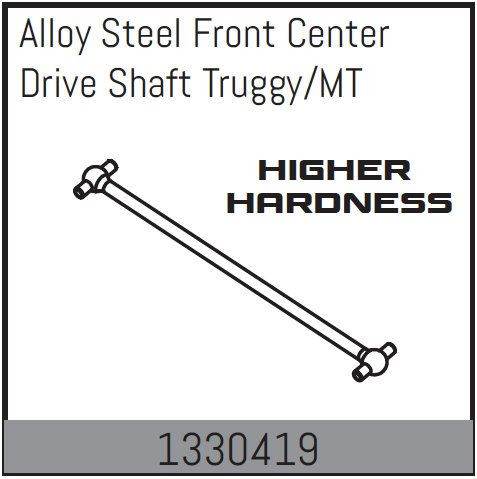 Absima Alloy Steel Front Center Drive Shaft Truggy/Mt ( AB 1330419)