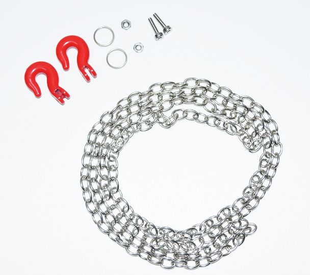 Absima Steel Chain And Hook Set 96Cm 1:10 ( AB 2320047)