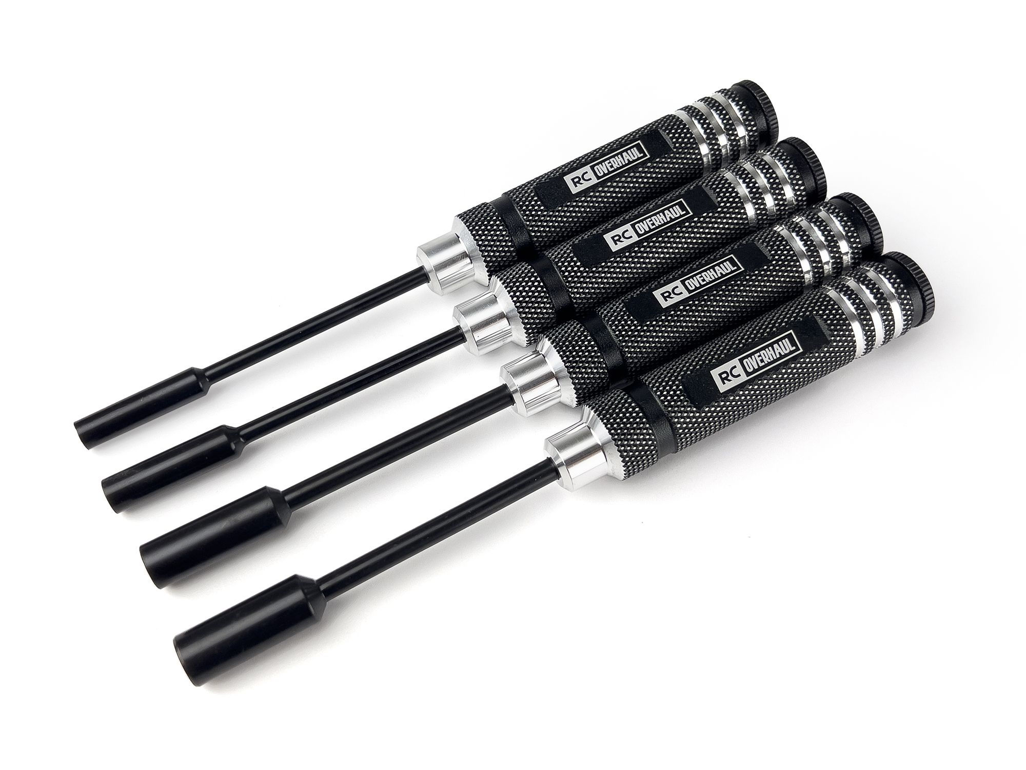 RC Overhaul Nut Driver Set 4/5.5/7/8mm Black (T-RCO-TL002N)