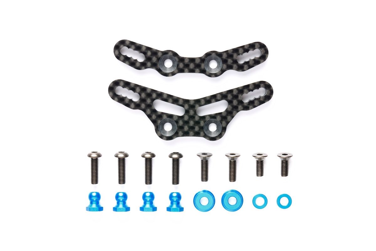 Tamiya M-07 Concept Carbon Damper Stay Set ( THC 54790)