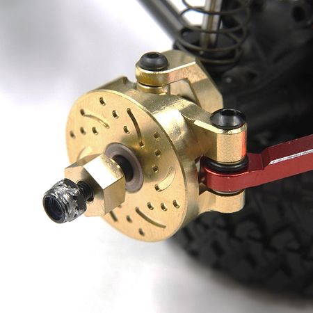 Yeah Racing Brass Steering Knuckles 20g Each For Traxxas TRX-4M (TR4M-002GD)