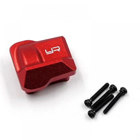Yeah Racing Red Aluminum Front/Rear Diff Cover For Traxxas TRX-4M (TR4M-012RD)
