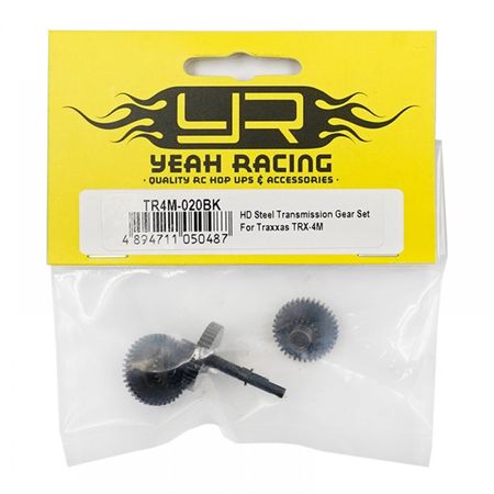 Yeah Racing Steel Transmission Gear Set Traxxas TRX-4M (TR4M-020BK)