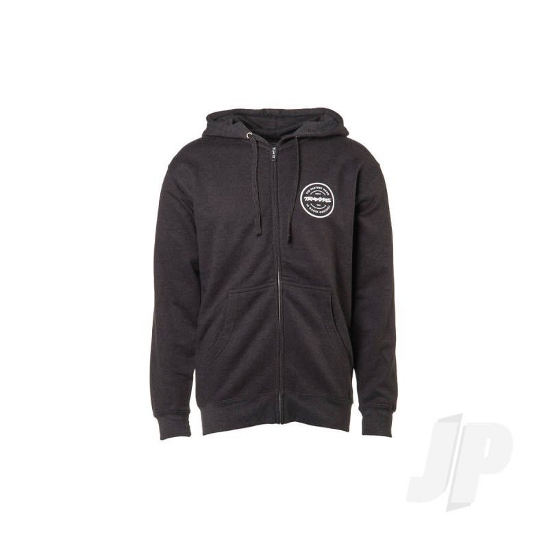 Traxxas Token Zip Hoodie Charcoal M (TRX1390-M)