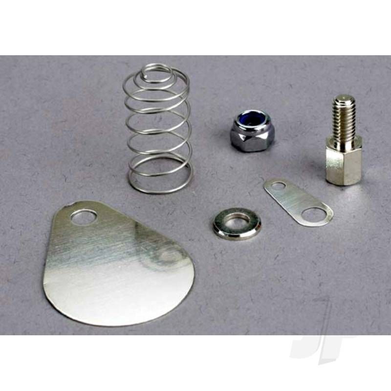 Traxxas Antenna Spring / Connector Terminal / Antenna Post With Washer &amp; Nut / Antenna Plate (TRX1524)