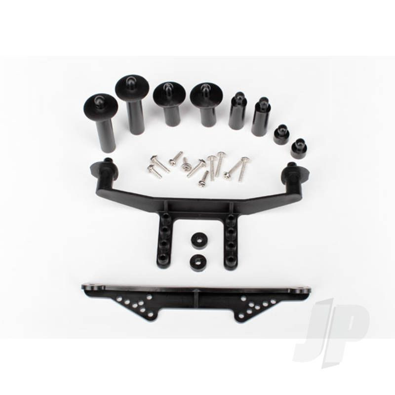 Traxxas Body Mounts (Front &amp; Rear) W/Hardware (TRX1914R)