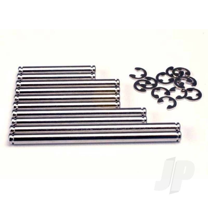 Traxxas Suspension Pin Set, Hard Chrome ( With E-Clips) (TRX1939)