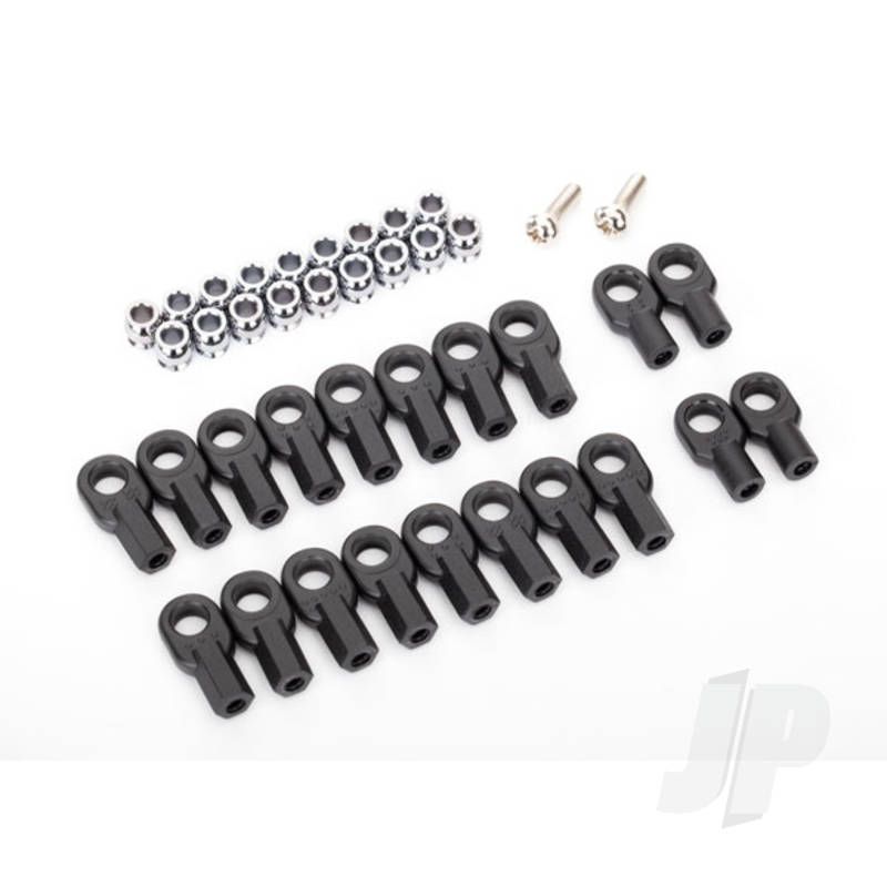 Traxxas Rod Ends (16 Long &amp; 4 Short) / Hollow Ball Connectors (18) / Ball Screws (2 Pcs) (TRX1942)