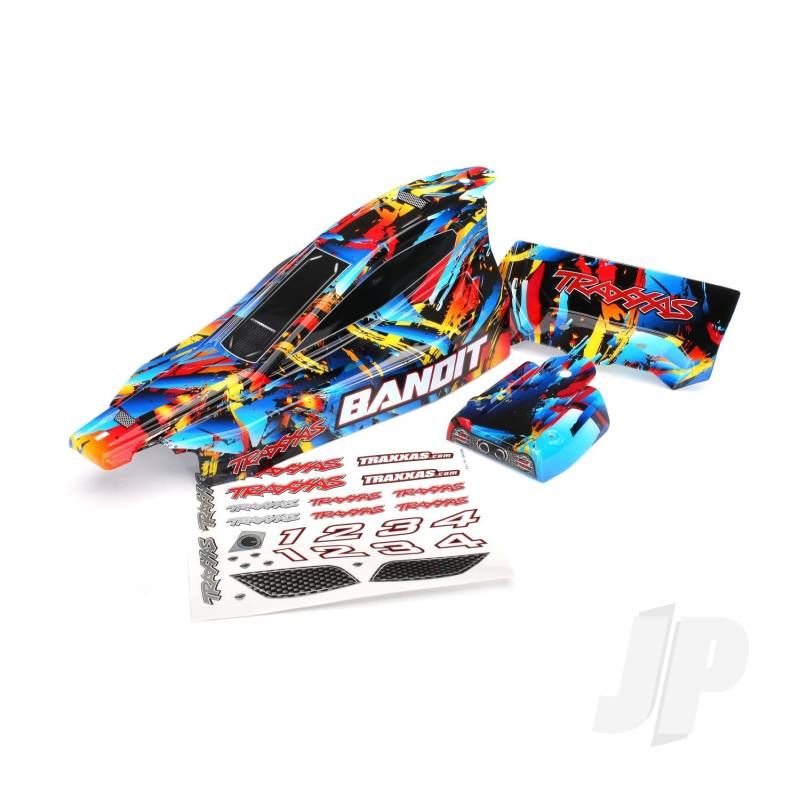 Traxxas Body, Bandit, Rock N&#039; Roll (Painted, Decals Applied) (TRX2448)