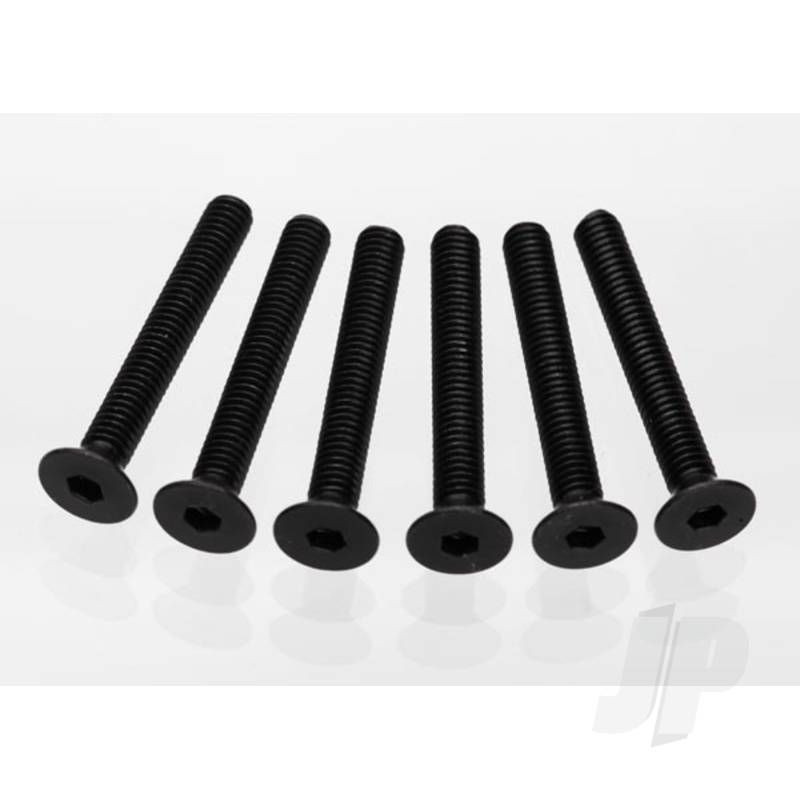 Traxxas Screws, 4X30Mm Countersunk Machine (Hex Drive) (6 Pcs) (TRX2533)