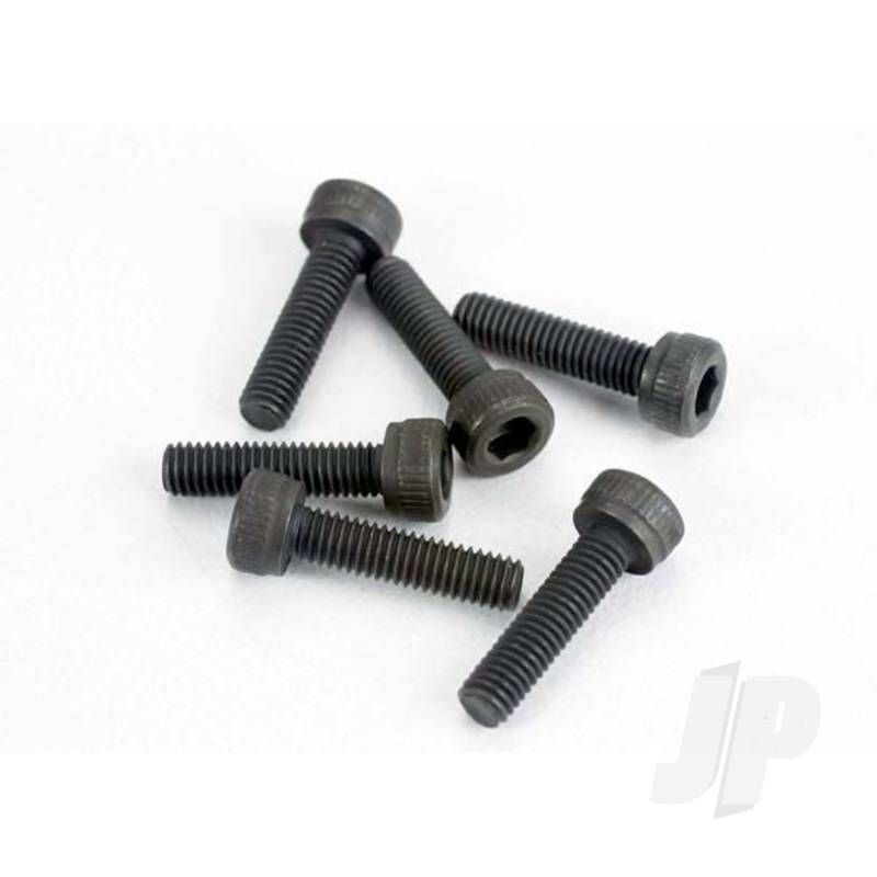 Traxxas Head Screws, 3X12Mm Cap-Head Machine (Hex Drive) (6 Pcs) (Trx 2.5, 2.5R, 3.3) (TRX2584)
