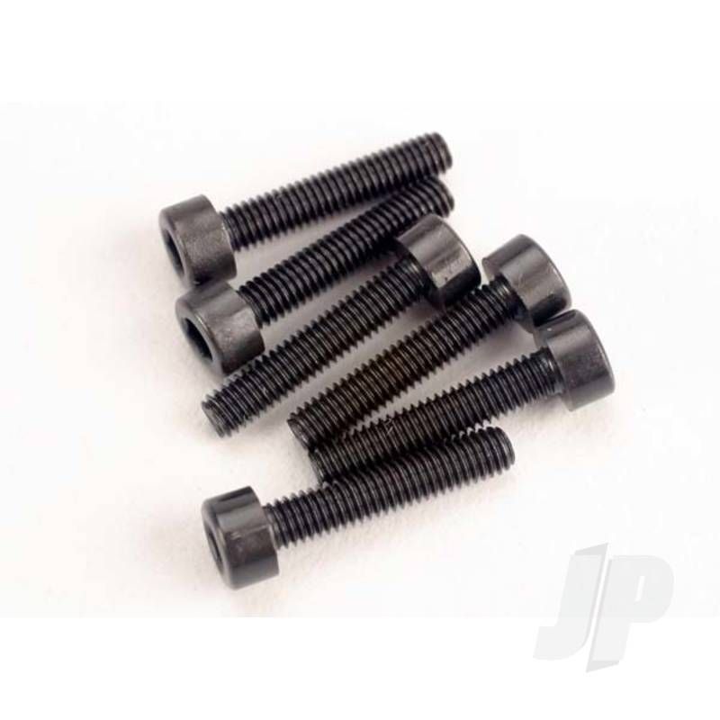 Traxxas Head Screws, 3X15Mm Cap-Head Machine (Hex Drive) (6 Pcs) (Trx 2.5) (TRX2586)