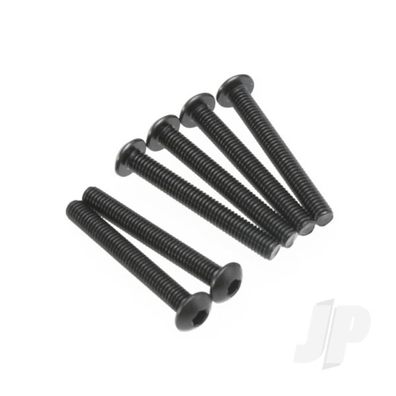Traxxas Screws, 3X23Mm Button-Head Machine (Hex Drive) (6 Pcs) (TRX2591)