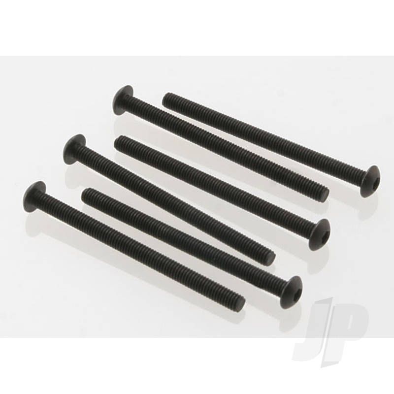 Traxxas Screws, 3X40Mm Button-Head Machine (Hex Drive) (6 Pcs) (TRX2592)