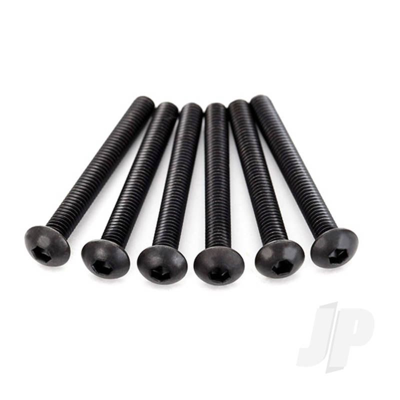 Traxxas Screws, 4X35Mm Button-Head Machine (Hex Drive) (6 Pcs) (TRX2595)