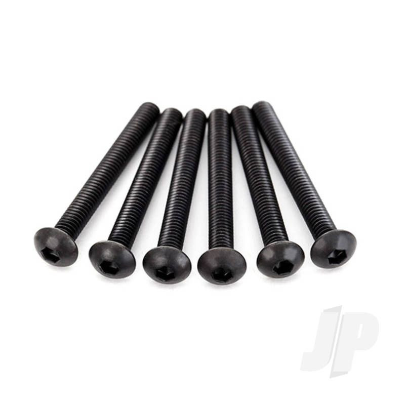 Traxxas Screws, 4X30Mm Button-Head Machine (Hex Drive) (6 Pcs) (TRX2598X)