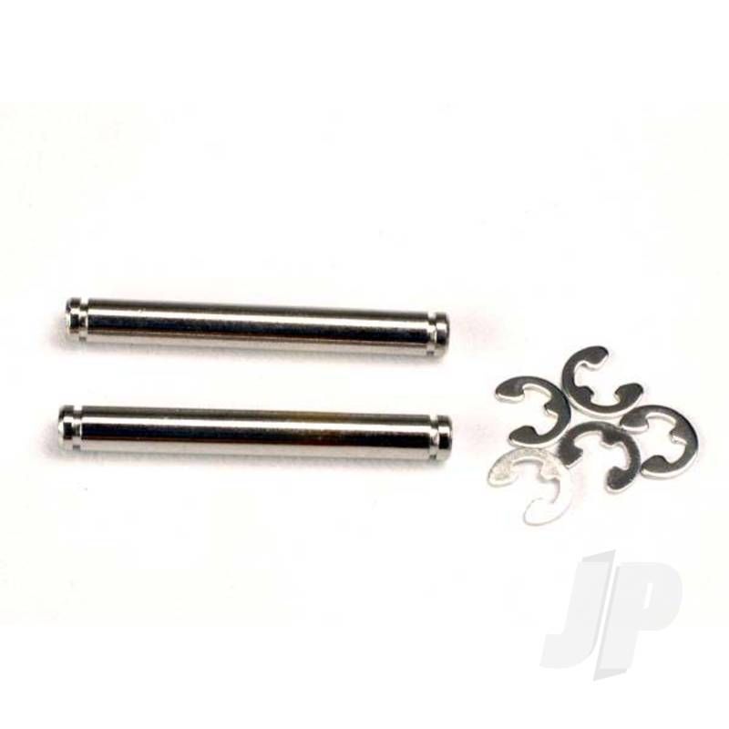 Traxxas Suspension Pins, 26Mm (Kingpins) (2 Pcs) / E-Clips (4 Pcs) (TRX2636)