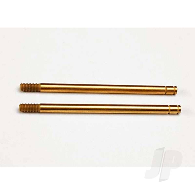 Traxxas Shock Shafts, Hardened Steel, Titanium Nitride Coated (Xx-Long) (2 Pcs) (TRX2656T)