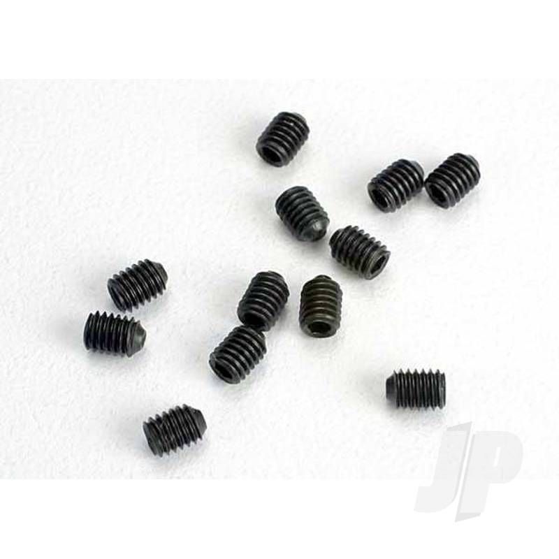 Traxxas Set (Grub) Screws, 3Mm Hardened (12 Pcs) (TRX2743)