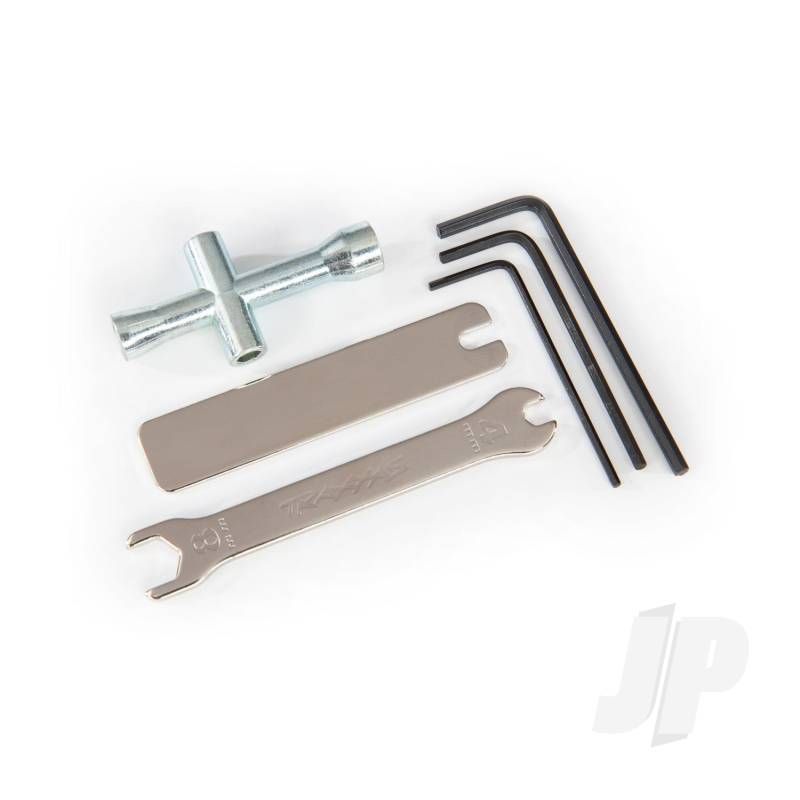 Traxxas Tool Set (Includes 1.5Mm Hex Wrench / 2.0Mm Hex Wrench / 2.5Mm Hex Wrench/ 4-Way Wrench/ 8Mm &amp; 4Mm Wrench/ U-Joint Wrench) (TRX2748R)