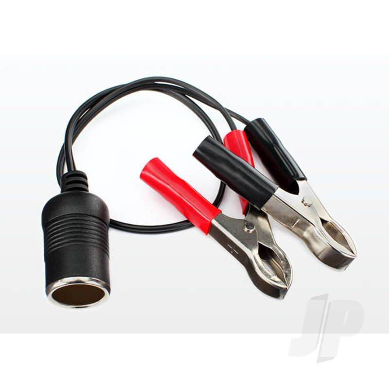 Traxxas Adapter, 12V (Female) (To Alligator Clips) (TRX2979)