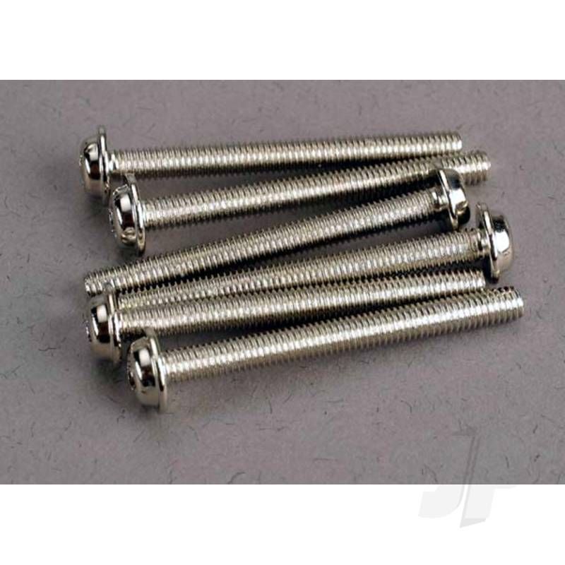 Traxxas Screws, 3X30Mm Washerhead Machine (6 Pcs) (TRX3196)