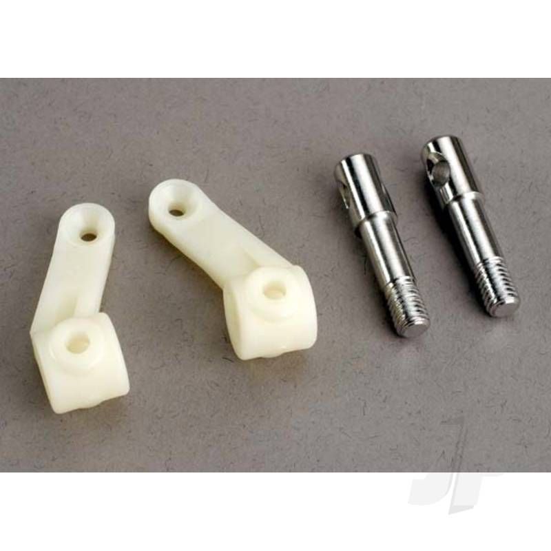 Traxxas Steering Blocks &amp; Steel Wheel Spindles (Left &amp; Right) (TRX3337)