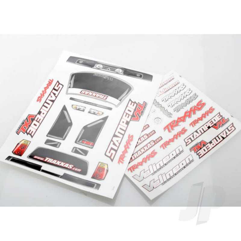 Traxxas Decal Sheets, Stampede Vxl (TRX3613R)