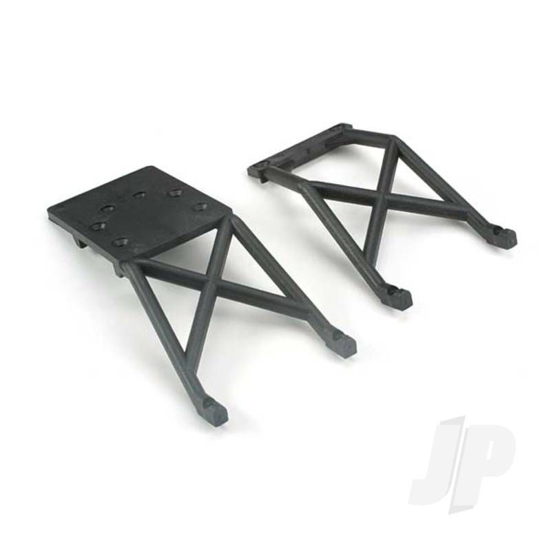 Traxxas Skid Plates, Front &amp; Rear (Black) (TRX3623)