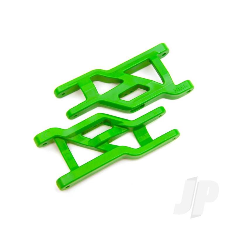 Traxxas Suspension Arms, Front (Green) (2) (Heavy Duty, Cold Weather Material) (TRX3631G)