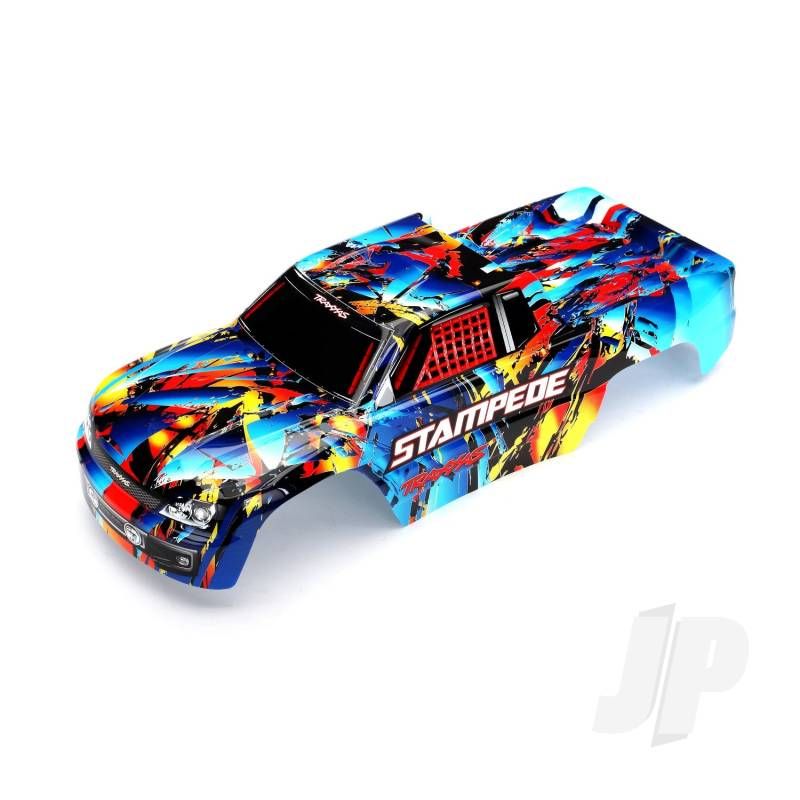 Traxxas Body, Stampede, Rock N&#039; Roll (Painted, Decals Applied) (TRX3648)