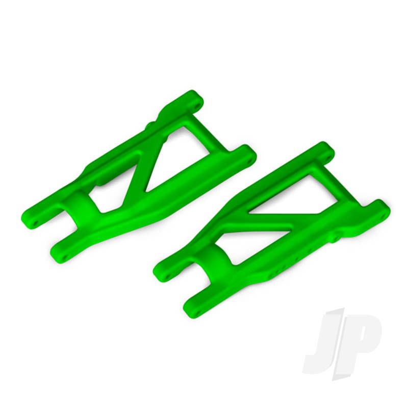 Traxxas Suspension Arms, Green, Front &amp; Rear (Left &amp; Right) (2 Pcs) (Heavy Duty, Cold Weather Material) (TRX3655G)