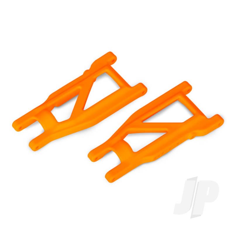 Traxxas Suspension Arms, Orange, Front &amp; Rear (Left &amp; Right) (2 Pcs) (Heavy Duty, Cold Weather Material) (TRX3655T)