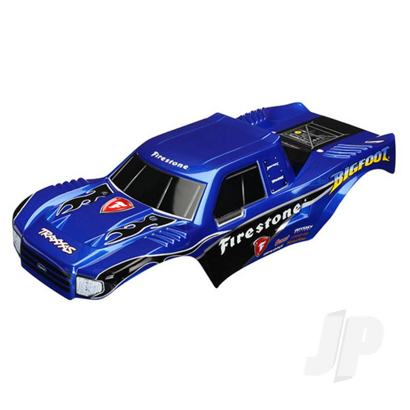 Traxxas Body, Bigfoot Firestone, Officially Licensed Replica (Painted, Decals Applied) (TRX3658)