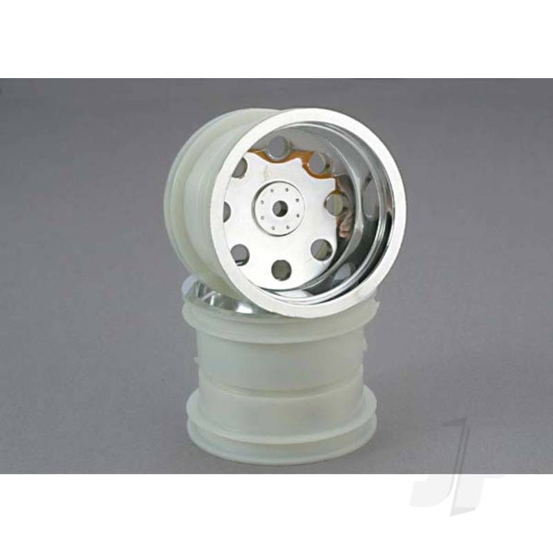 Traxxas Wheels, Chrome (2.2&#039;&#039;) (Front) (2 Pcs) (TRX3673)