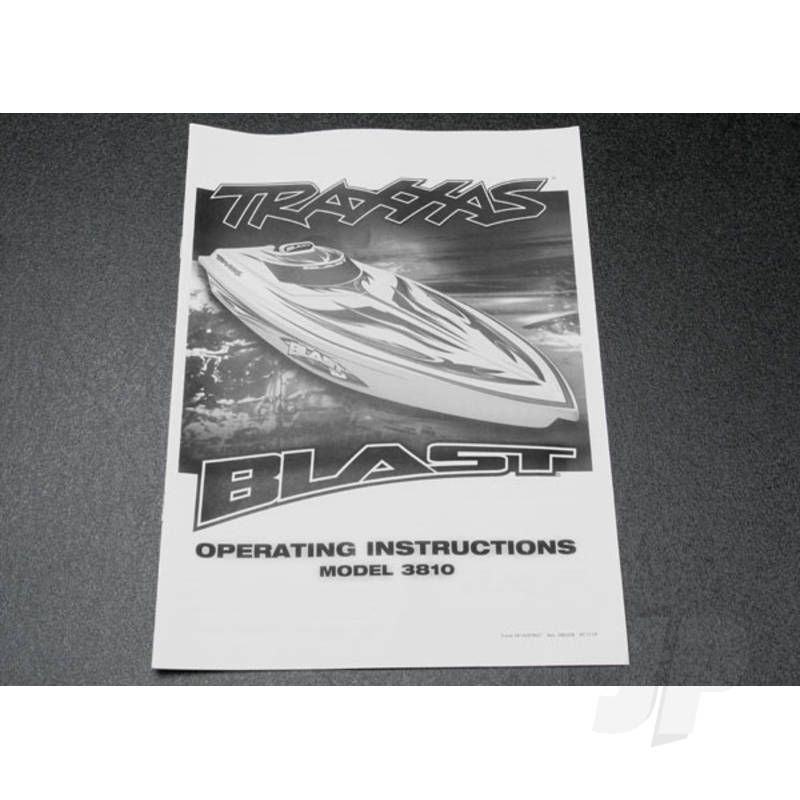 Traxxas Owner&#039;S Manual, Blast (TRX3899X)