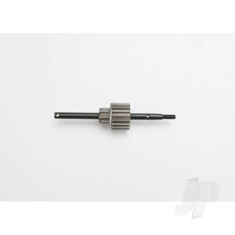 Traxxas Input Shaft / Drive Gear Assembly (18-Tooth Steel Top Gear) (TRX3992)