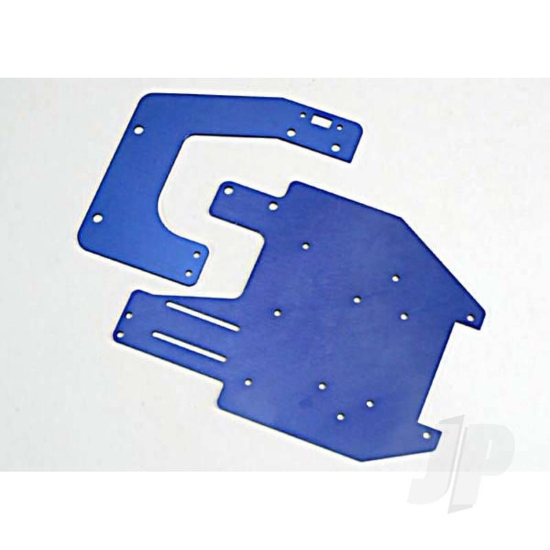 Traxxas Chassis Plates, T6 Aluminium (Front &amp; Rear) (TRX4130)