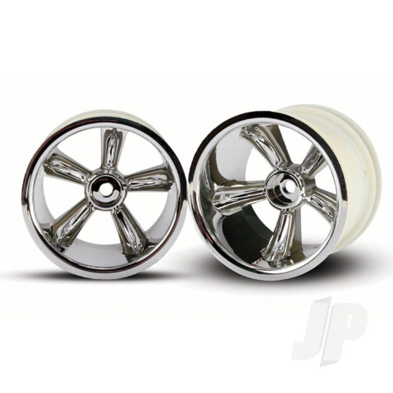 Traxxas Trx Pro-Star Chrome Wheels (2 Pcs) (TRX4172)