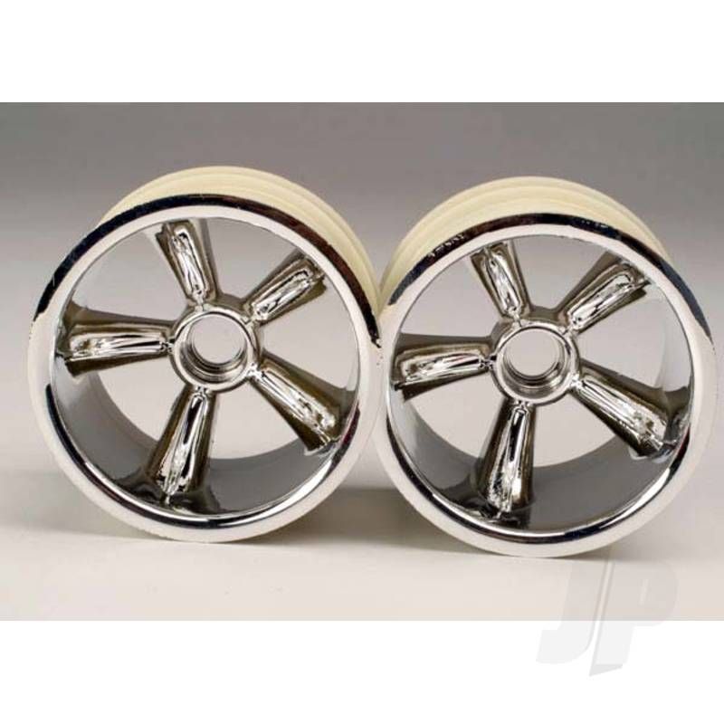 Traxxas Trx Pro-Star Chrome Wheels (2 Pcs) (TRX4174)
