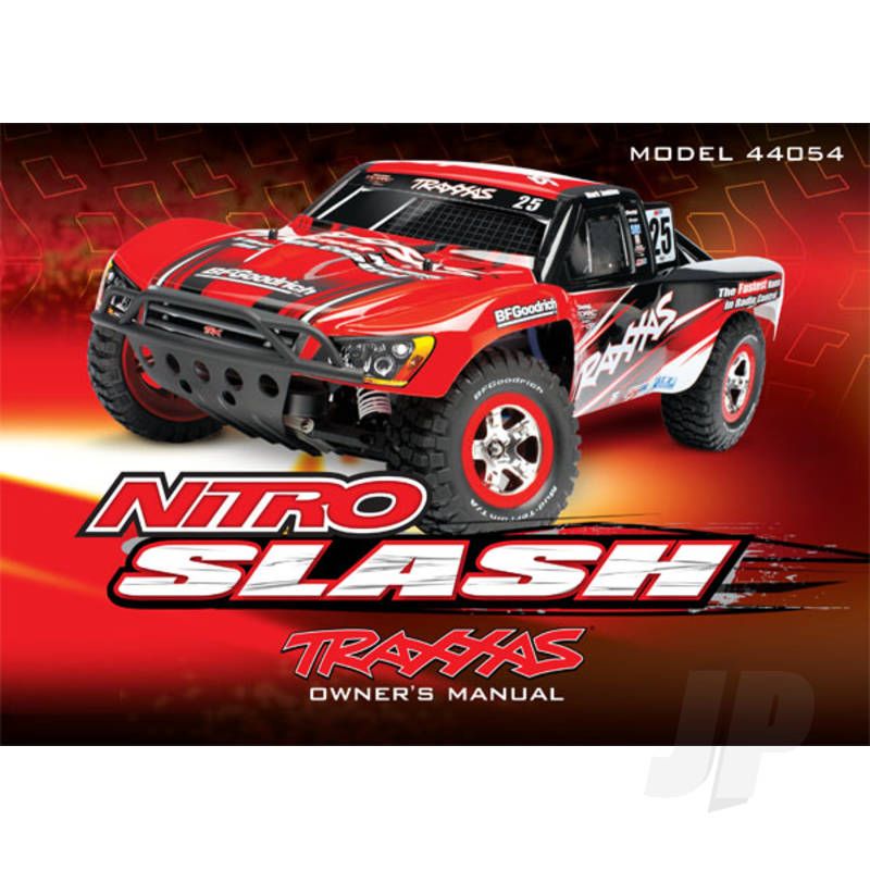 Traxxas Owner&#039;S Manual, Nitro Slash (TRX4498)