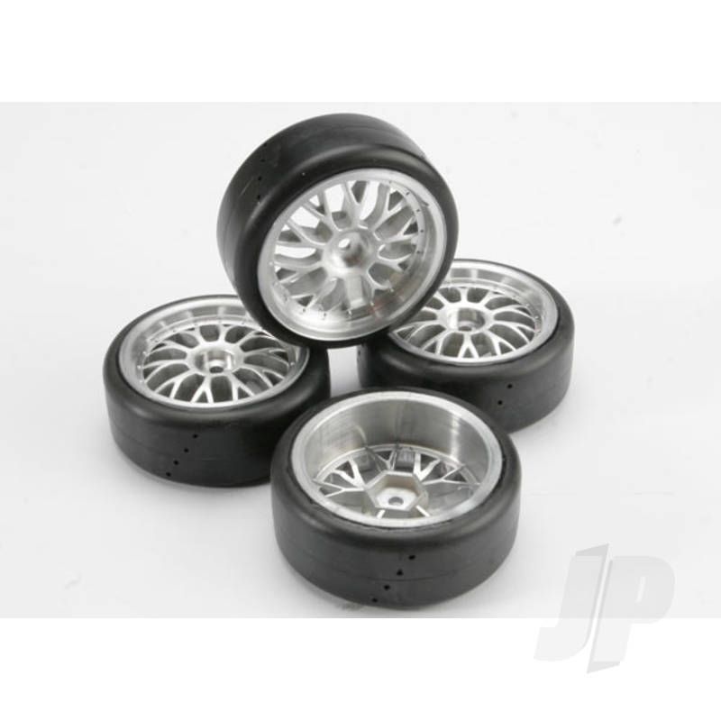 Traxxas Tyres, Pro-Trax On-Road (2 Left, 2 Right) (TRX4873)