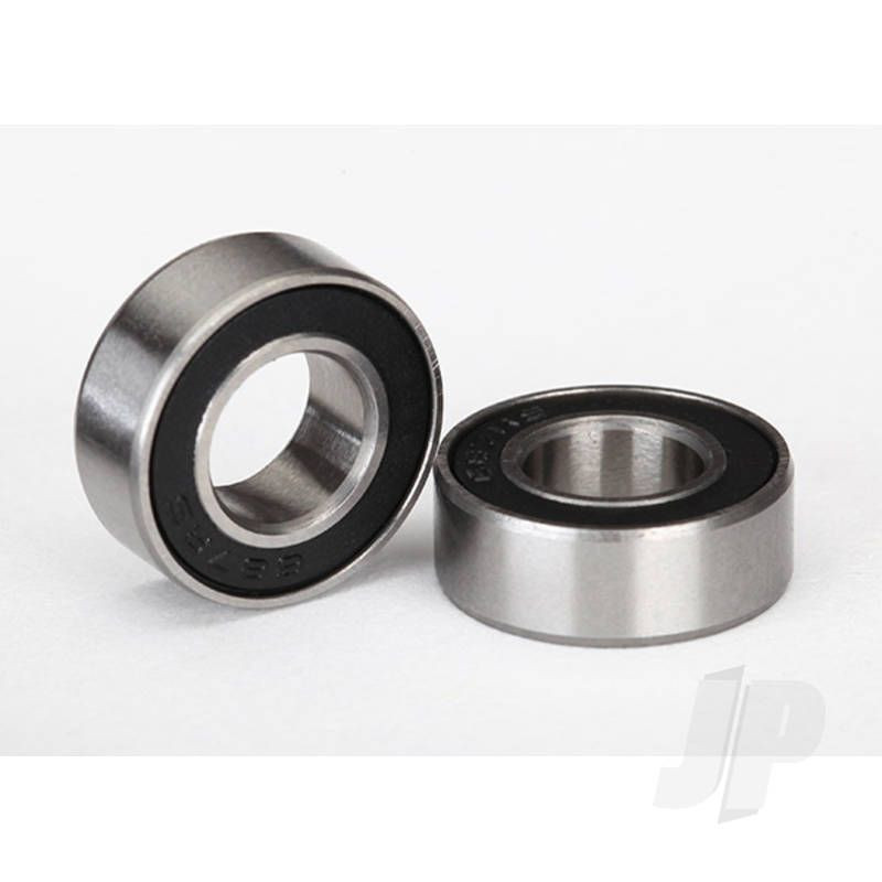 Traxxas Ball Bearings, Black Rubber Sealed (7X14X5Mm) (2 Pcs) (TRX5103A)