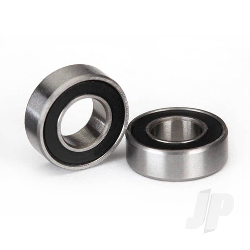Traxxas Ball Bearings, Black Rubber Sealed (6X12X4Mm) (2 Pcs) (TRX5117A)