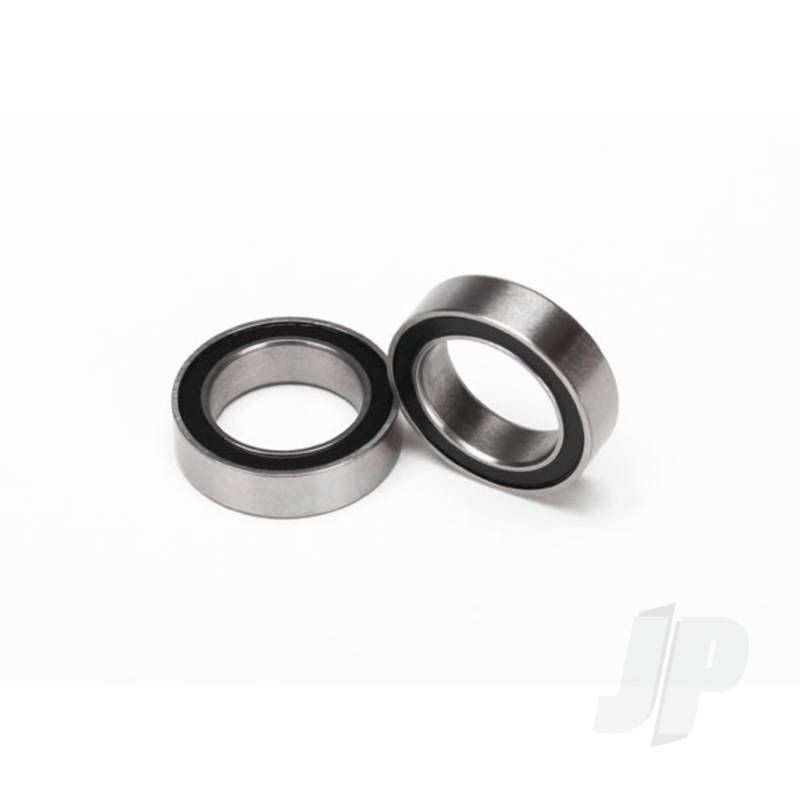 Traxxas Ball Bearings, Black Rubber Sealed (10X15X4Mm) (2 Pcs) (TRX5119A)