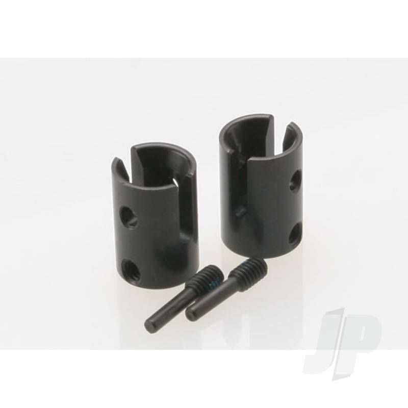 Traxxas Drive Cups, Inner (2 Pcs) Revo (Steel Constant-Velocity Driveshafts) / Screw Pin, M4 / 15 (2 Pcs) (For Use Only With 5333R Adjustable Wheelbase Rear Suspension Arms) (TRX5153R)