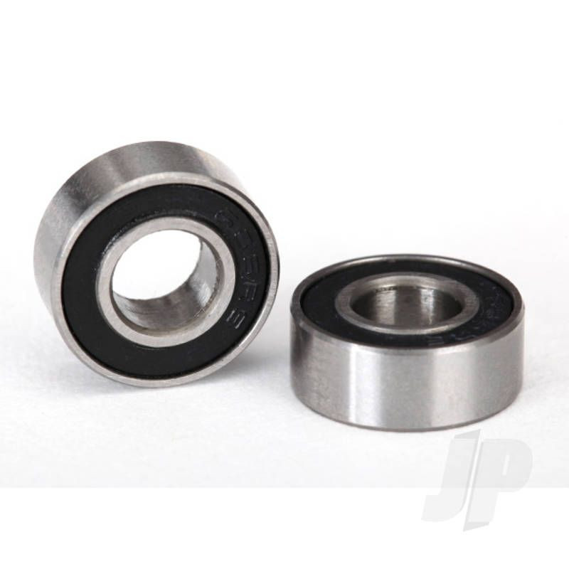 Traxxas Ball Bearings, Black Rubber Sealed (6X13X5Mm) (2 Pcs) (TRX5180A)