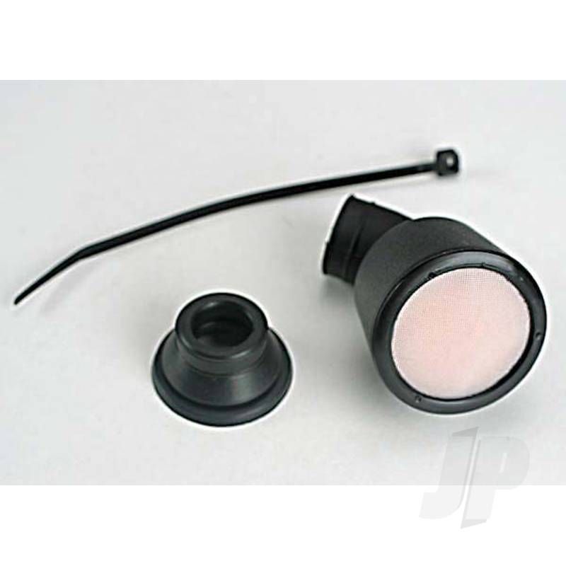 Traxxas Air Filter Housing / Foam Insert / Straight Base / Angled Base / Cable Tie (1-Each) (Trx 2.5, 2.5R, 3.3) (TRX5260)
